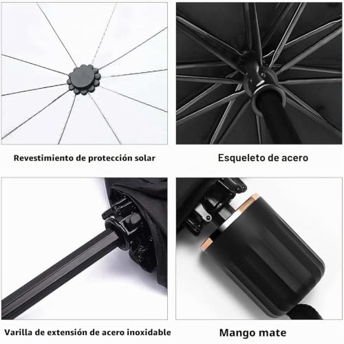 Parasol Parabrisas Evita Volante Caliente en Chery OMODA 9 Bloqueador Solar Interior 7