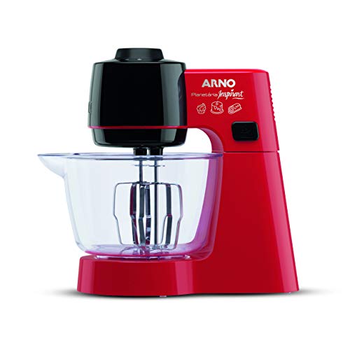 Batedeira Planetária Arno Inspirart Vermelha 127V - KM32