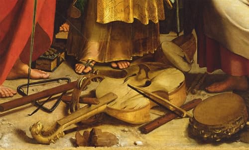 Tableau Toile Sainte Cécile d'Art Raphaël haut de gamme 60x90