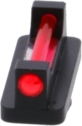 Miniatura 5 de TRUGLO Fiber-Optic Pro Handgun Night Sight with Extra Fibers & Reflector Tape Vista compacta y duradera de alta visibilidad para pistolas Negro