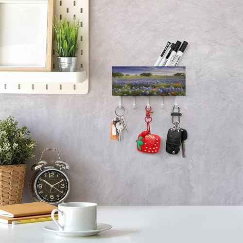 Organizador de correo y llaves para pared que evita pérdidas de cartas con adhesivo resistente 8