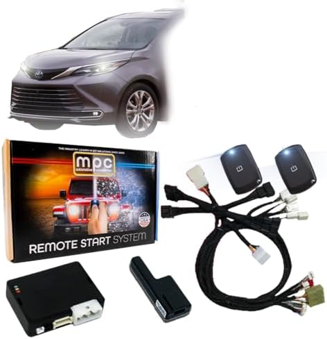 Amazon.com: MPC Remote Start Kit Compatible with Toyota Sienna 2021 ...