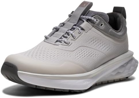 FootJoy Women's FJ Quantum Golf Shoe, Nimbus Cloud/Rose Gold, 8
