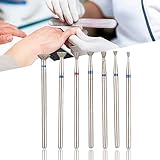 Nail Drill Bits, Nail Bits for Nail Drill, Drill Bits for Nails, Multifunctional Nail Art Manicure Drill Bits Electric Manicure Grinding Head for Acrylic Gel Nails Cuticle Manicure (NO.03)