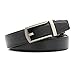 Men's Dress Comfort Genuine Click Belt，Adjustable Perfect Fit Leather Belt 27-46