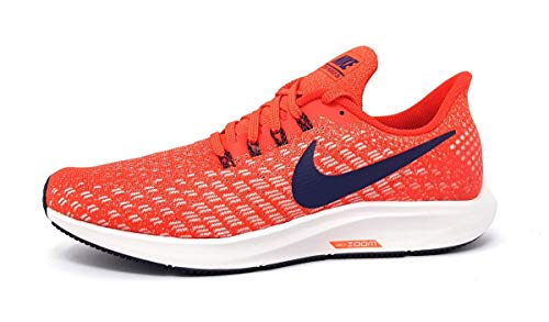 Nike Air Zoom Pegasus 35 Zapatillas de Running, Hombre, Multicolor (Habanero Red/Blackened Blue/Vast Grey 602), 42 EU (7.5 UK)