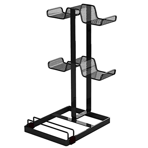 Suporte de controlador de jogo,Suporte para fone de ouvido de 2 camadas - Acessórios de jogos de met