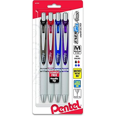 Pentel EnerGel Pearl Deluxe RTX Gel Pen, 4 Pack Cover