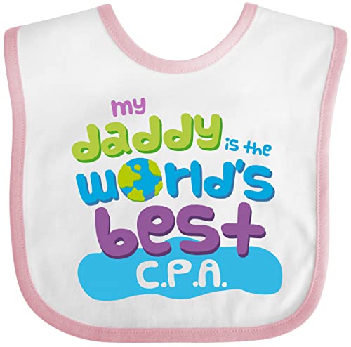 inktastic Accountant Dad Best CPA Baby Bib