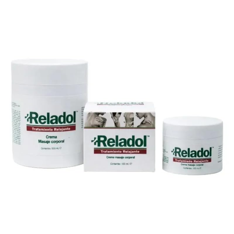 Reladol™ Crema para Alivio Muscular y Articular – Efecto Frío/Calor con Aloe Vera, Mentol y Avena – Recuperador Muscular – Acción Rápida y Pieles Sensibles – Fabricado en España