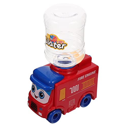 BESPORTBLE Mini Water Dispenser Fire Engine Toy Water Dispenser for Bedroom Boys and Girls's Learning Toy