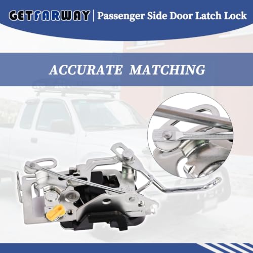 Image of Door Latch Lock 69310-04010 Compatible with Toyota Tacoma 1998 1999 2000 2001 2002 2003 2004,Manual Locks for Non Electric Doors (69310-04010, Passenger Side)