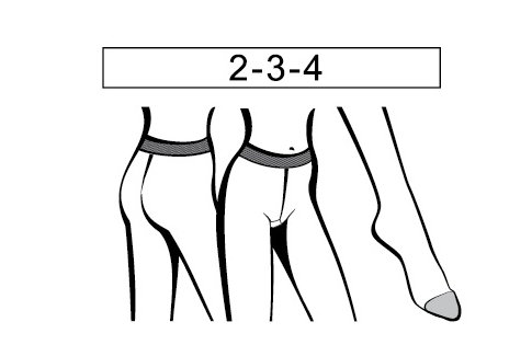 Gatta SHEER TIGHTS | Womens Pantyhose with Comfy Elastic Lace Waistband SOFTI-COMFI 30 (Made in Europe)4