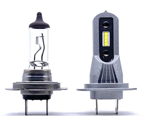 Generico KIT LAMPADE DI CONVERSIONE A LED H7 EASYFIT, 16W 12/24V 6000K