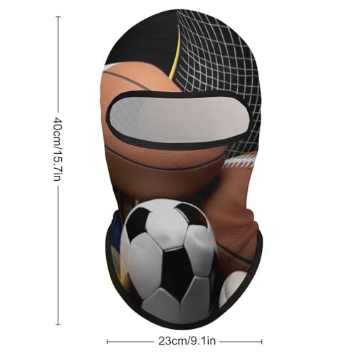 Balaclava para Esquí, Máscara Facial Completa con Protección Solar, Gorro de Protección UV, Gargantilla Deportiva para Ciclismo y Verano, para Hombres y Mujeres miniatura 2