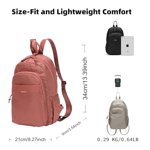 Compact Mini Backpack for Women and Small Travel Backpack,Convertible Sling Bag, Waterproof and Versatile Daypack(Orange)3