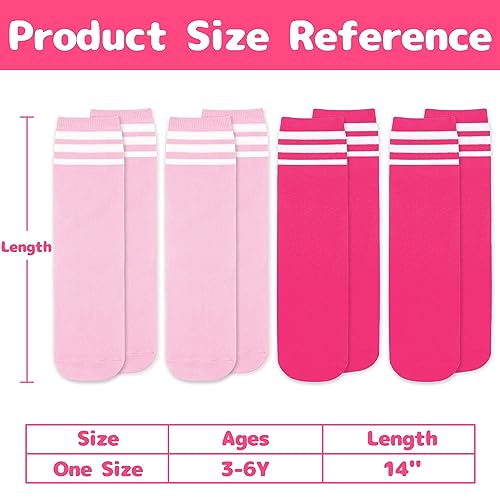 Image of Olreco Toddler Soccer Socks Kids Baseball Socks Youth Softball Sock for Girls Boys Football Sock Boys Athletic Accessories