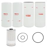 LF667(X2) LF3654 FF5507 FF5369 Fuel Oil Filter Kit Fit for Volvo D12 D13 Oil Change Kit Replace