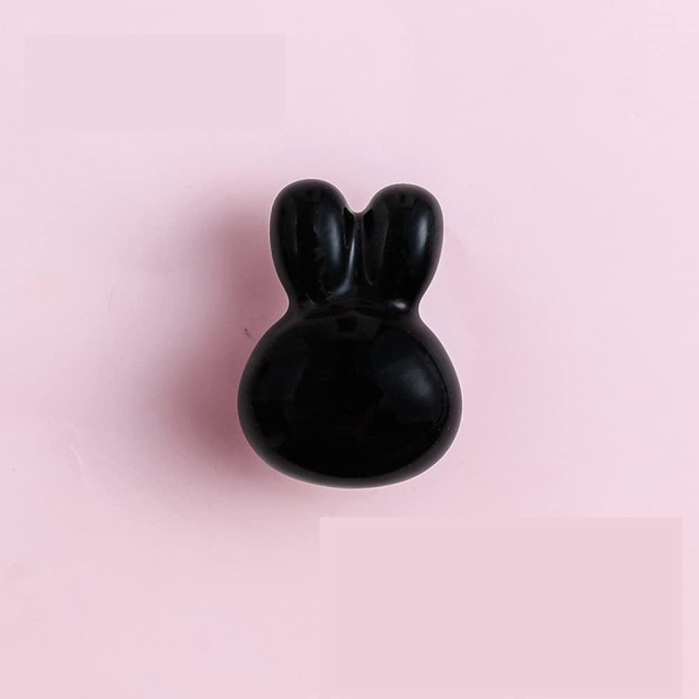 Boutons de commode en céramique lapin pour réparer et embellir un meuble