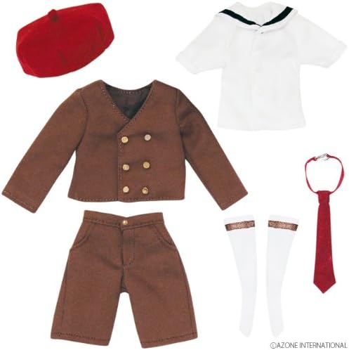 PNX Potoroo Dam Elementary Part Boy Uniform Set Brown Toy