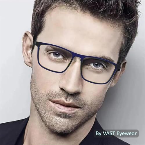 Image of Vast Photochromic Blue Cut Computer Glasses for Eye Protection | Zero Power Anti Glare & Blue Light Filter | UV Protect Specs for Men & Women| Frames| Cooling Glasses Lens