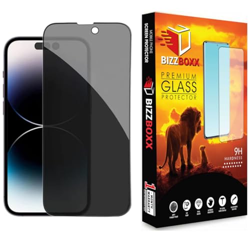 Image of Privacy Glass for iPhone 15 Pro Max /Plus - 9H, Edge-to-Edge, Easy Install-pack of 1