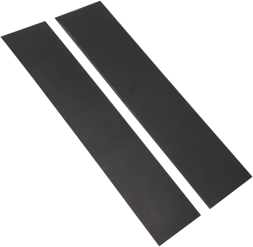 Upgraded Adhesive Gloss Black Rear Sliding Window Trim for Chevy Silverado GMC Sierra 1500 2500 3500 2019-2025