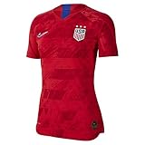 Nike Women's Away Soccer Jersey U.S. Vapor Match 2019 (M), Speed Red/Bright Blue/Bright Blue