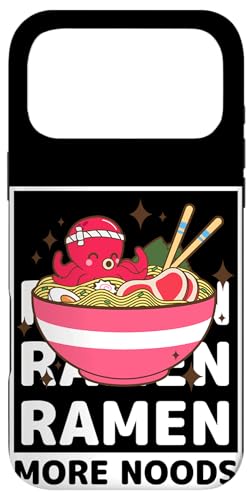 Kawaii Octopus Bowl Of Ramen Noodles More Noods �X�}�z�P�[�X iPhone 17 Pro Max �p