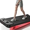 Tapis Roulant Elettrico 9%, 4 in 1 Tapis Roulant Salvaspazio, 2.5CV Walking Pad, Display LED, Carico massimo di 130 kg (Nero lucido)