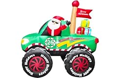 6ft Santa Monster Truck