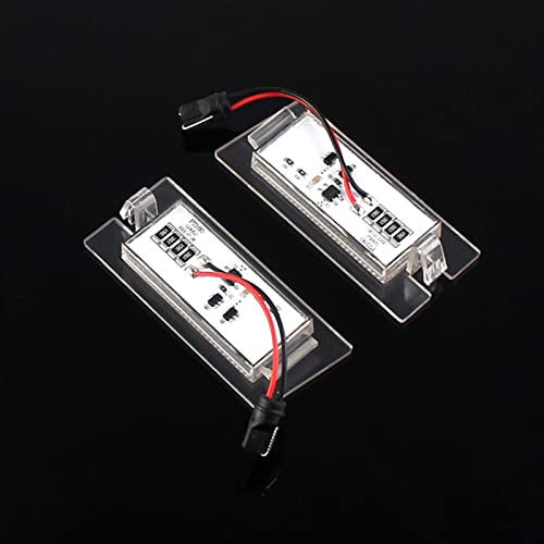 Luces matrícula Cherokee 2014-2018 kit LED 6000K bombillas matrícula CANbus sin error coche