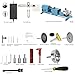 Mini Lathe Machine Torno para Madera Multi-Purpose Lathe with Professional Tools Cutting Grinding Polishing Desktop Metal Lathes D1M1DCB