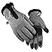 ZLKZZQ Winter-Handschuhe, wasserdicht, Thermisch, Touchscreen, Winddicht, warme Handschuhe, kaltes Wetter, Laufen, Sport, Wandern, Skihandschuhe  -a11-L