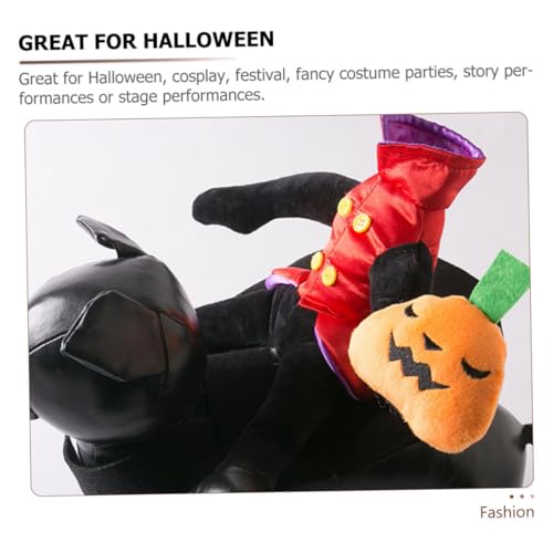Disfraz de Calabaza Halloween para Perros y Gatos Pequeño miniatura 3