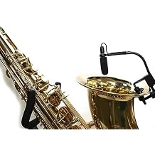 Instrument Condenser Microphone Universal Stand Clip for Saxophone Compatible for DPA4099 Microphone Clamp Suitable for BEHRINGER CB100