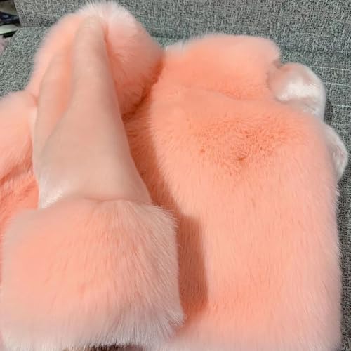 Baby Girls Toddler Retro Faux Fur Coat Jackets Wrap Cape Shawl for Wedding Girls Fluffy Winter Thicken Warm Clothes2