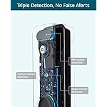 AOSU Doorbell Camera Wireless, 5MP Ultra HD, No Monthly Fee, 2.4/5 GHz WiFi Video Doorbell with Homebase, Battery/Wired Powered, Work with Alexa & Google Assistant - Image 3