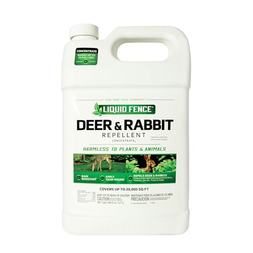 Liquid Fence Deer And Rabbit Repellent Concentrate,...