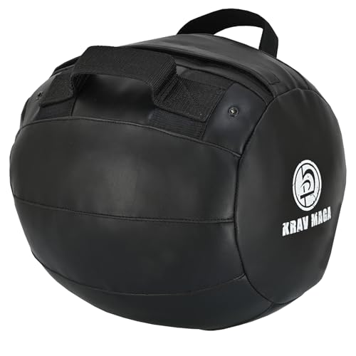Playwell Martial Arts Strike Pad - Krav Maga Striking Ball - Black