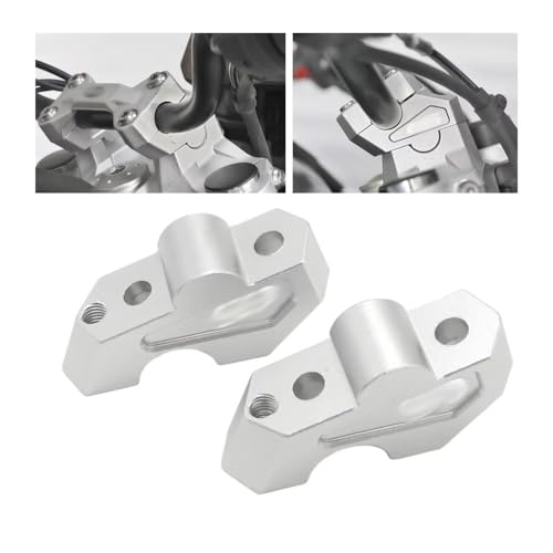Elevadores de manillar de aluminio para F750GS abrazadera robusta de 22mm 2