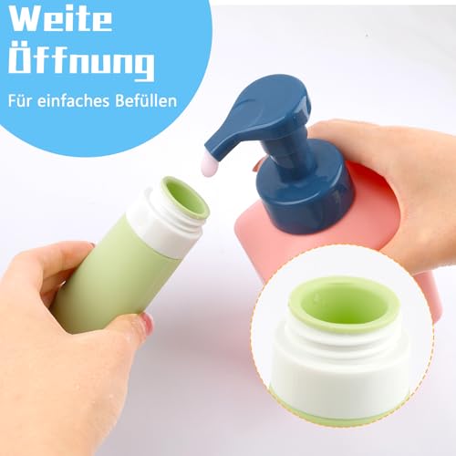 Deepton Futtertube zum Befüllen Hund 9 Stück, 90 ML Leberwurst Hunde Tube, Wiederverwendbar Reiseflaschen zum Befüllen, Silikon Futtertube mit Karabiner, Reinigungsbürste für Hundetraining, Unterwegs