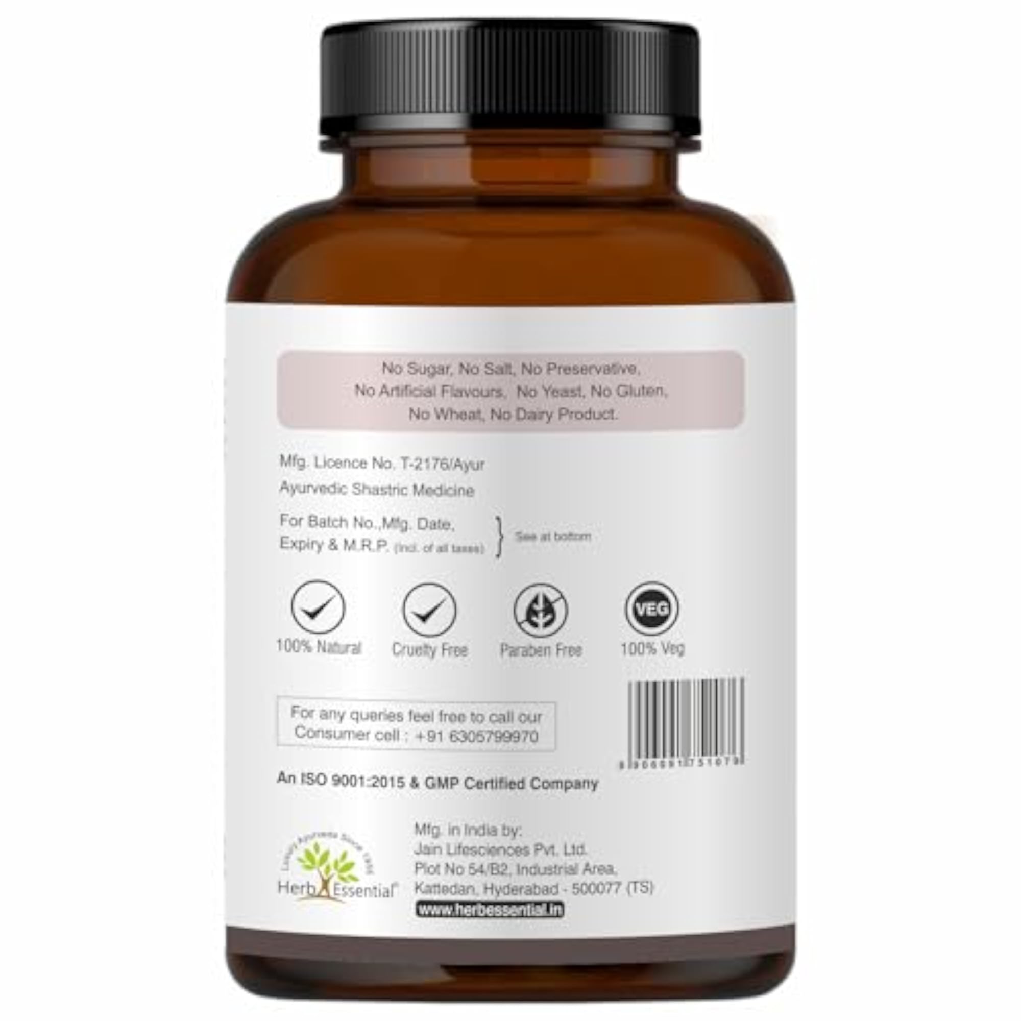 Herb Essential Lasuna Garlic Tablet 500 Mg 60 Tablets