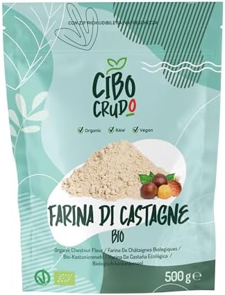 Farina di Castagne Biologica - 500g. Farina di Castagne Naturalme...