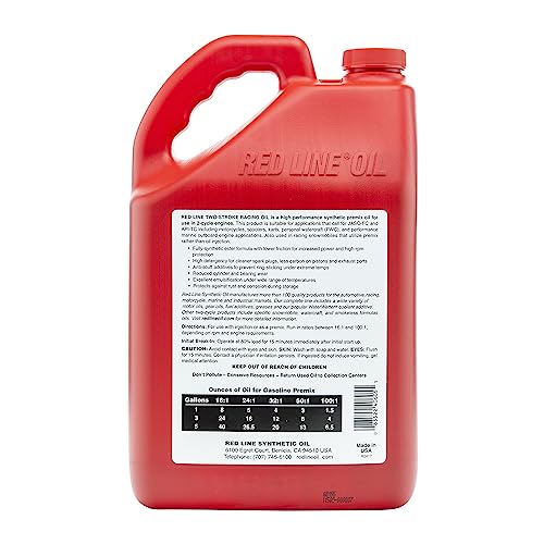 Aceite Sintético Red Line 2 Tiempos Racing 1 Galón miniatura 2