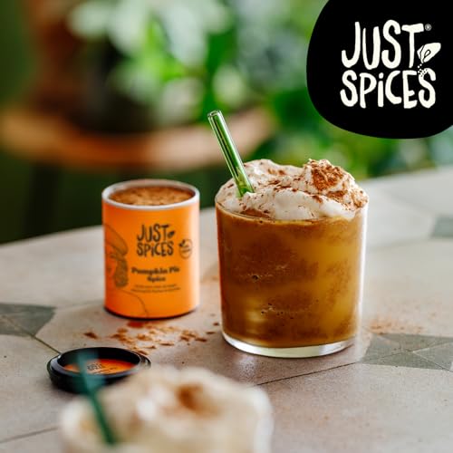 Just Spices Pumpkin Pie Spice I Mache Pumpkin Spice Latte und Kürbiskuchen selbst I Gewürzdose, 40 g