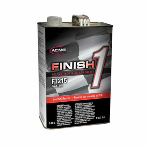 Finish 1 Automotive Refinish Products FT215-4 Reducer, 1 qt Can, 80 deg F