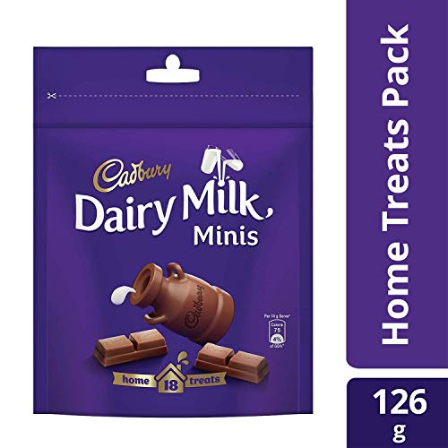 Image of Cadbury Dairy Milk Chocolate Home Treats, 126 Gram Pack