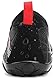 Mesing Wasserschuhe Barfußschuhe Schnell Trocknend Badeschuhe Schwimmschuhe Leicht rutschfest Strandschuhe Aquaschuhe für Herren Damen SUX99622-Black-Red-EU37