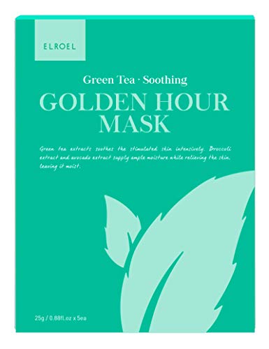 Preisvergleich Produktbild GOLDEN HOUR MASK - GREEN TEA (5 Stück)